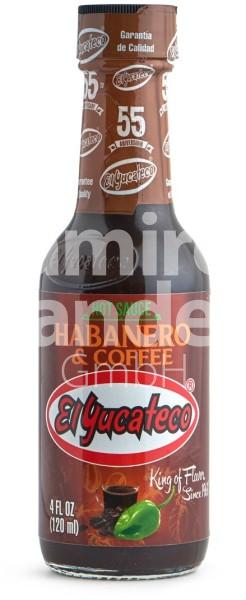 Salsa Habanero with Coffee El Yucateco 120 ml [EXP 01 MAY 2026]