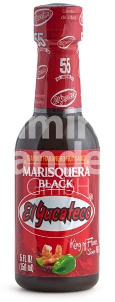 Salsa Habanero SCHWARZ Marisquera El Yucateco 150 ml [MHD 15 JUL 2026]