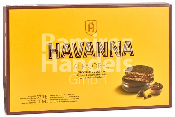 Alfajor HAVANNA Chocolate Display 6 pzas. 11 g c/u [CAD 12 AGO 2024]