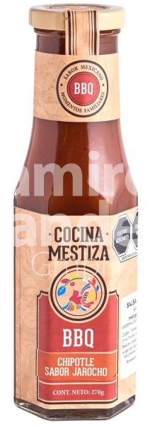 Salsa BBQ Jarocho Flavor Cocina Mestiza 270 g [EXP 30 JUN 2026]