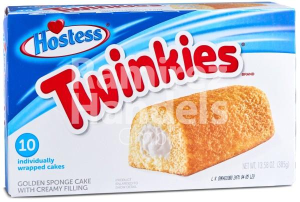 Twinkies Original HOSTESS Display 10 St. (385 g) [MHD 01 AUG 2024]