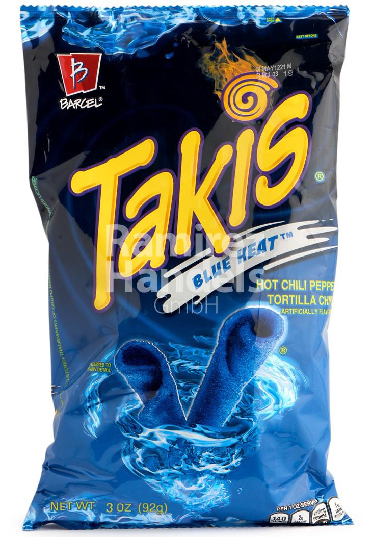Takis - Blue Heat - Barcel - 65 G - Lili Et Gordo